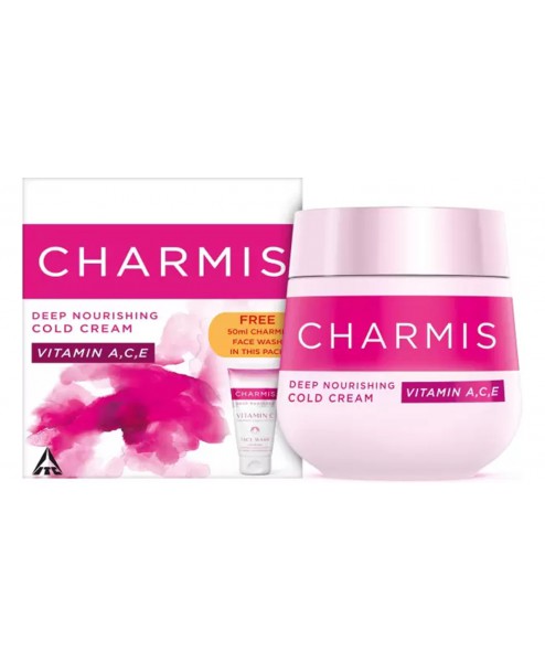 Charmis Deep Nourishing Cold Cream With Free Facewash 150ml